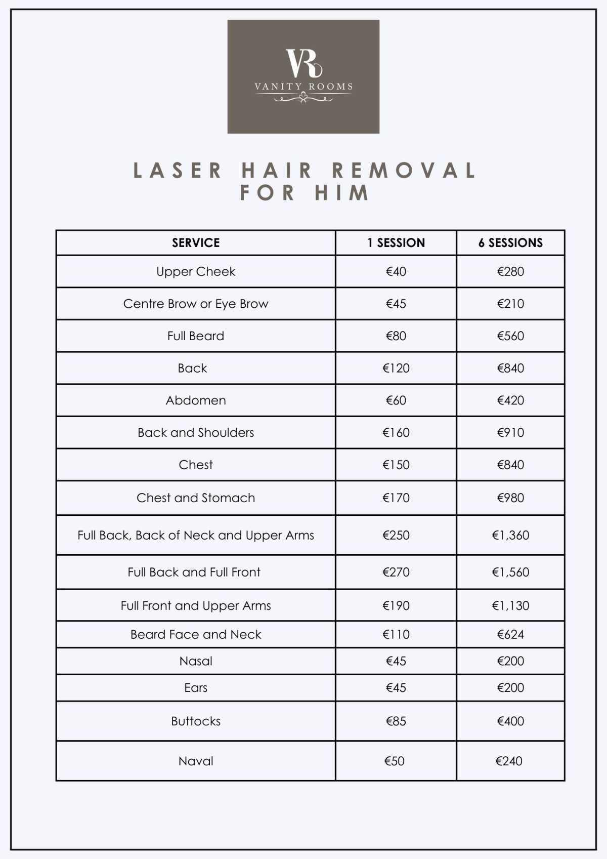 Laser Pricing