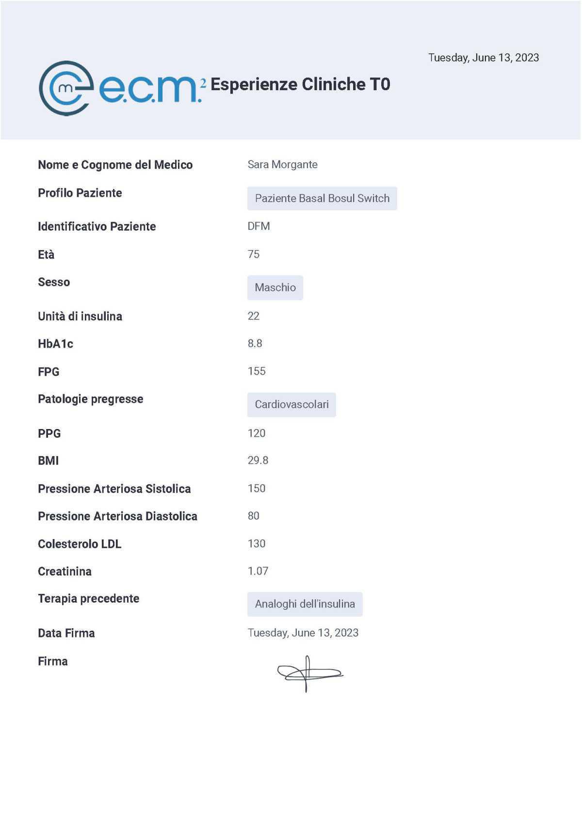 PZ. D.F.M. - BASAL BOLUS SWITCH