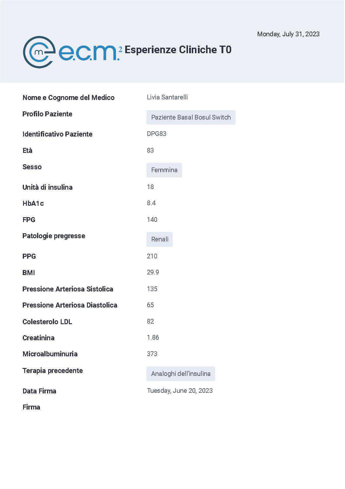 PAZ. DPG83 BASAL BOLUS SWITCH