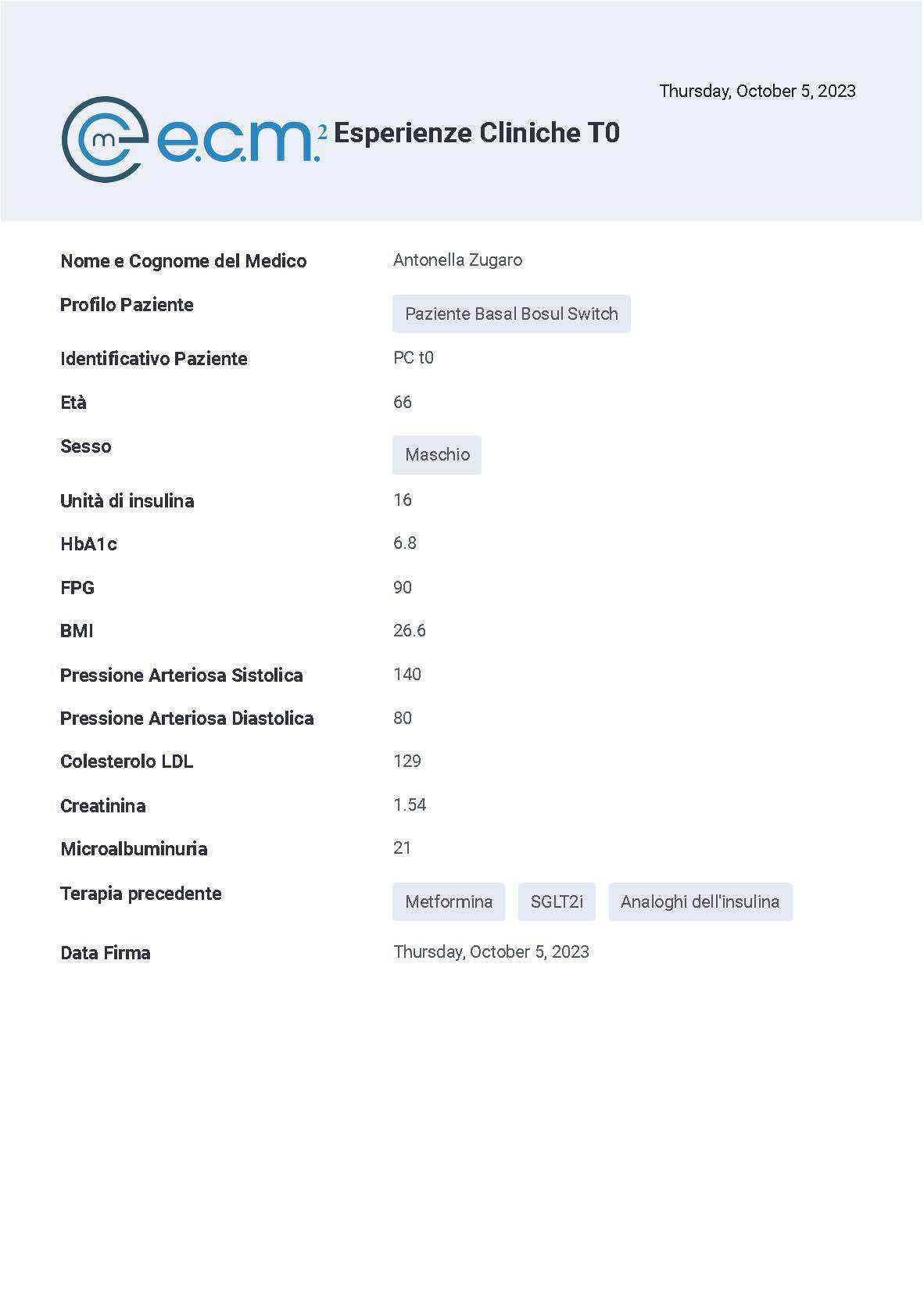 PAZ. PC BASAL BOLUS SWITCH