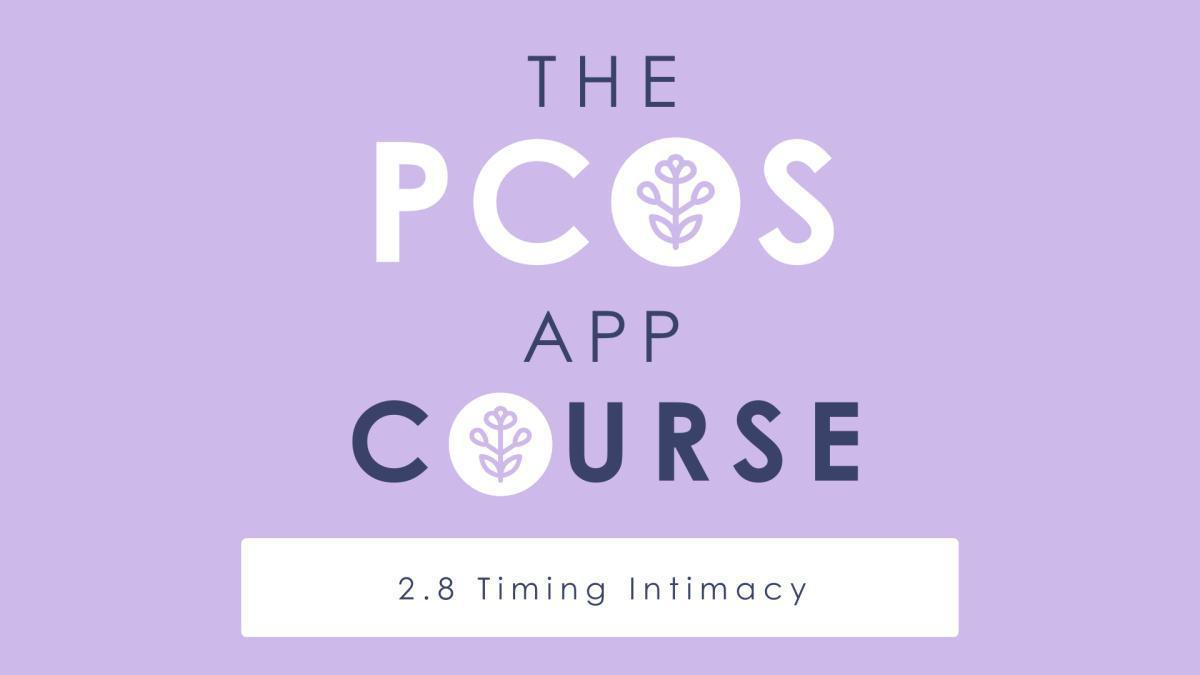 2.8 Timing Intimacy