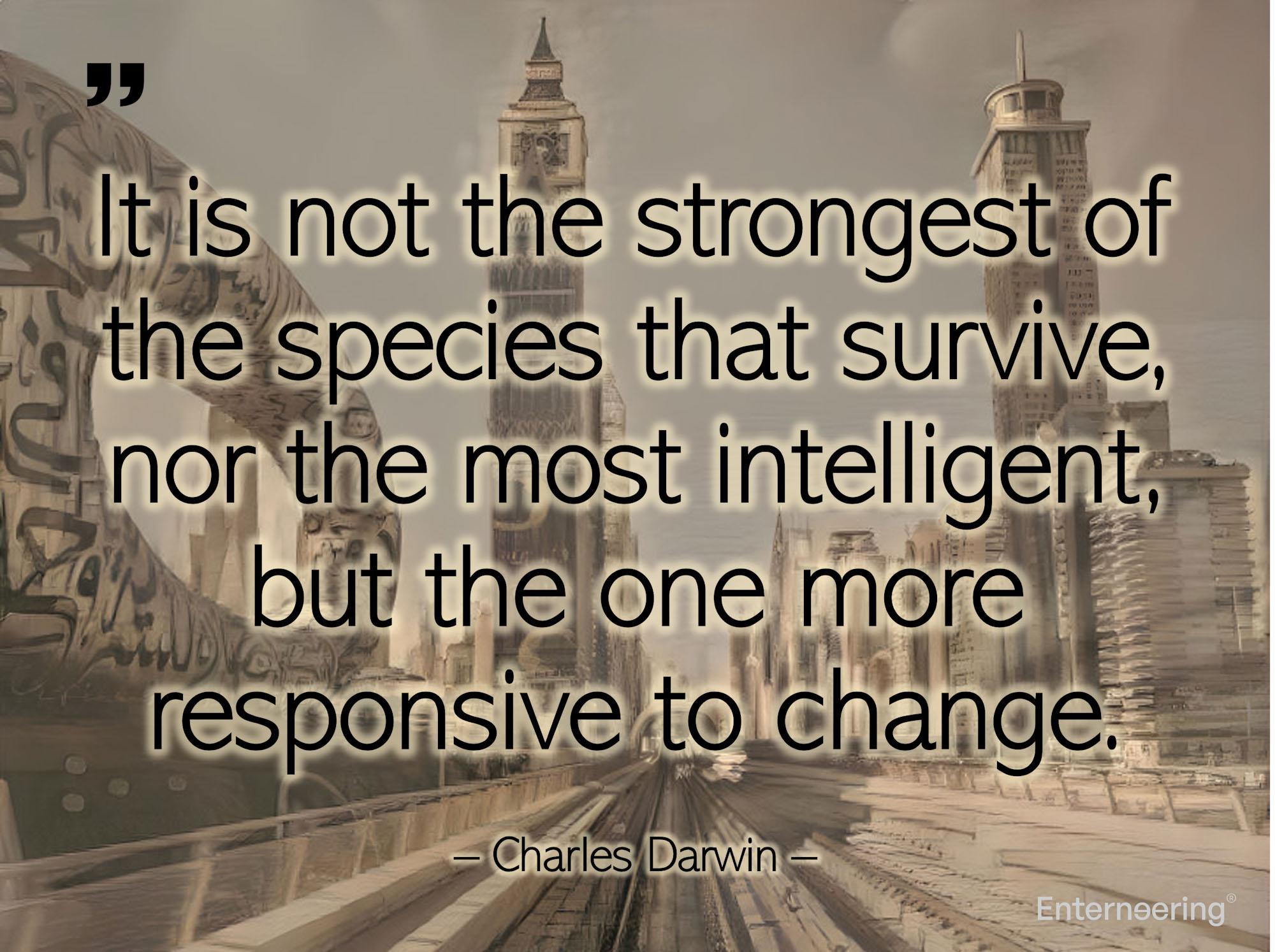 The responsive to change will survive