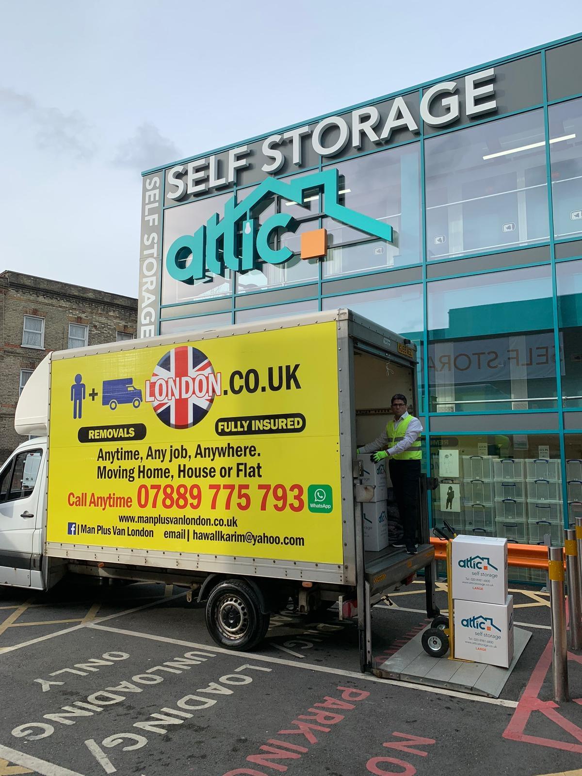 Man Plus Van Removals in London