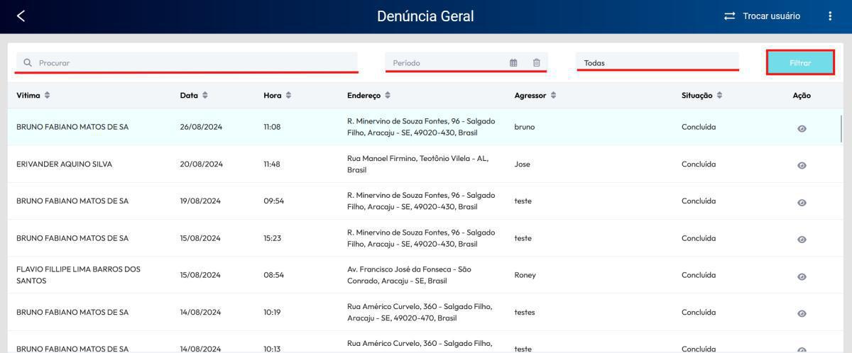 Denúncia Geral