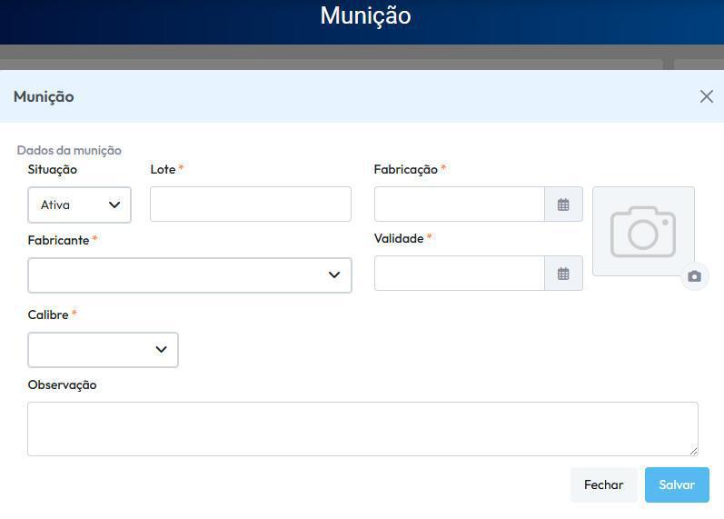 Munição