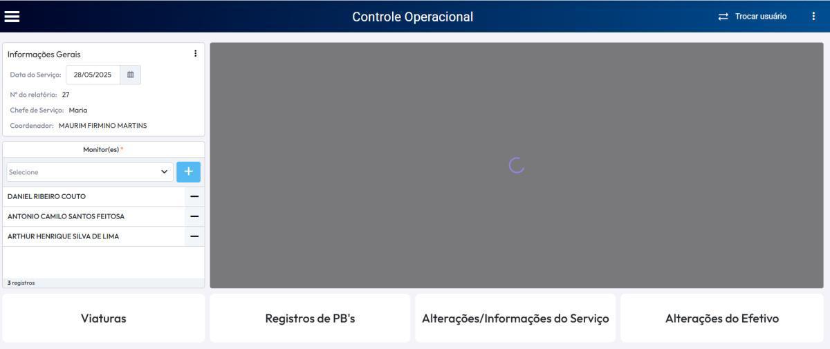 Controle Operacional Controle Operacional