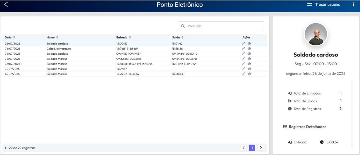 Ponto Eletrônico Ponto Eletrônico