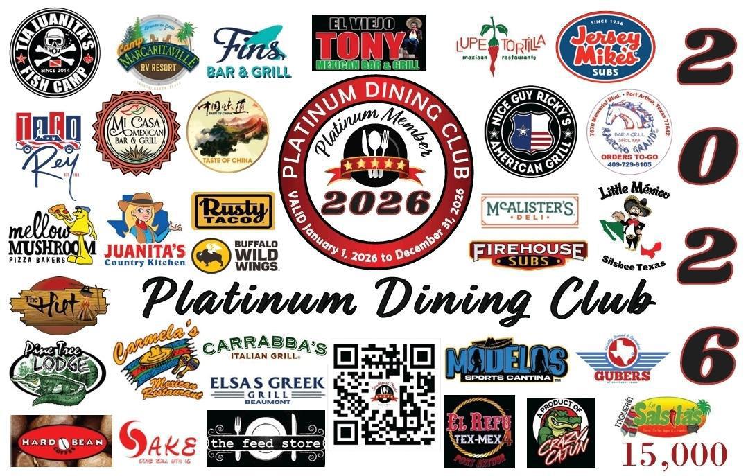 2026 Platinum Dining Club Season starts Now!