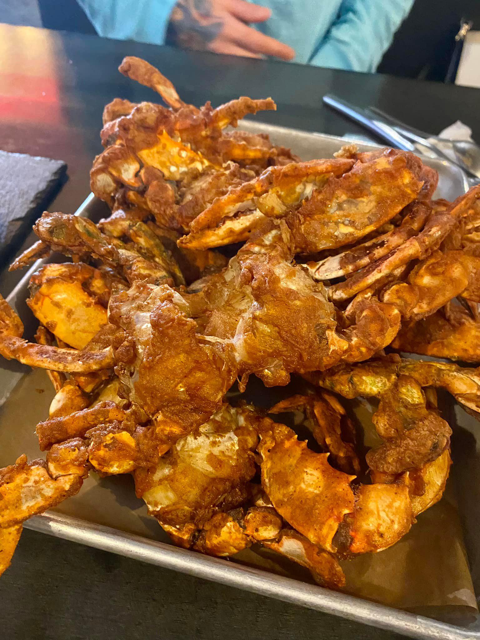 BBQ Crabs at Judice's 1927