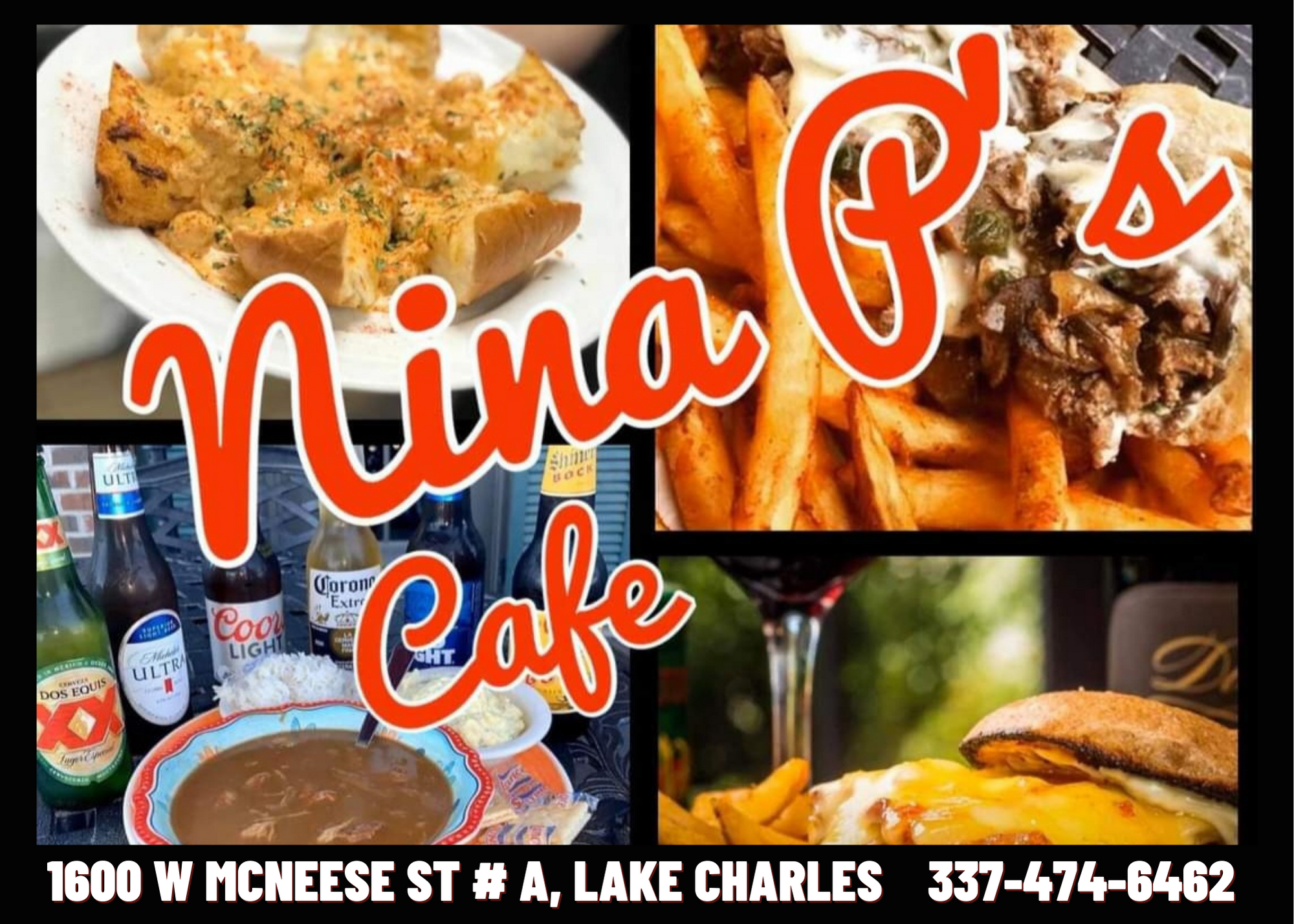 Nina P's Cafe    (Lake Charles La)