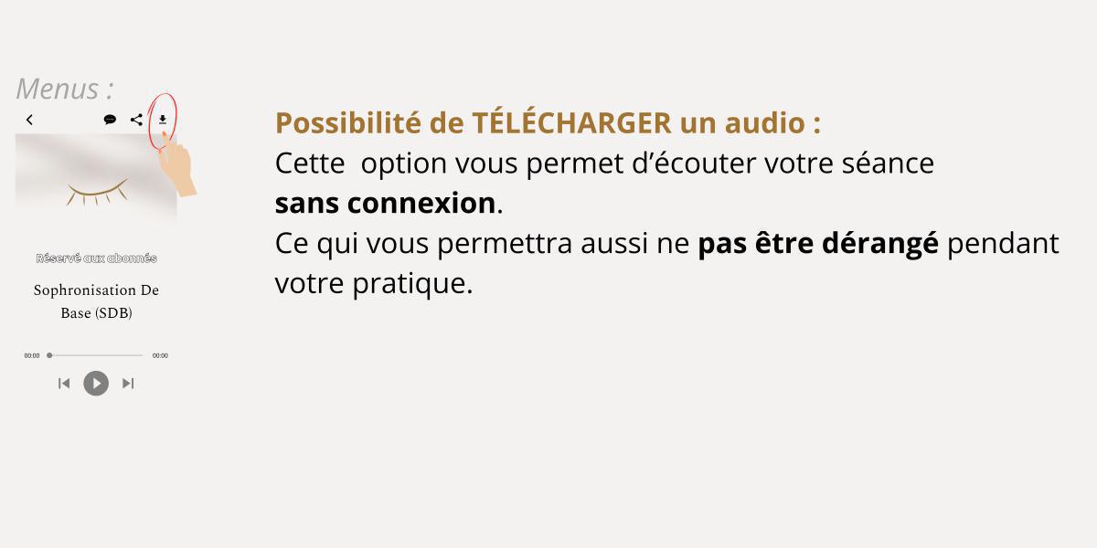 A ÉCOUTER avant votre 1ère pratique A ÉCOUTER avant votre 1ère pratique