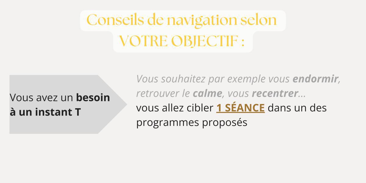 A ÉCOUTER avant votre 1ère pratique A ÉCOUTER avant votre 1ère pratique