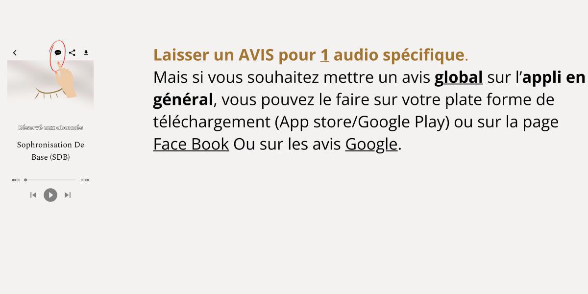 A ÉCOUTER avant votre 1ère pratique A ÉCOUTER avant votre 1ère pratique