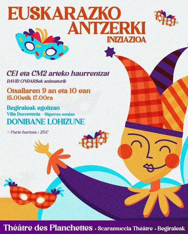 Initiation au théâtre en euskara