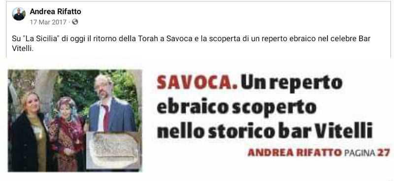 Ebrei nella zona jonica (Savoca)