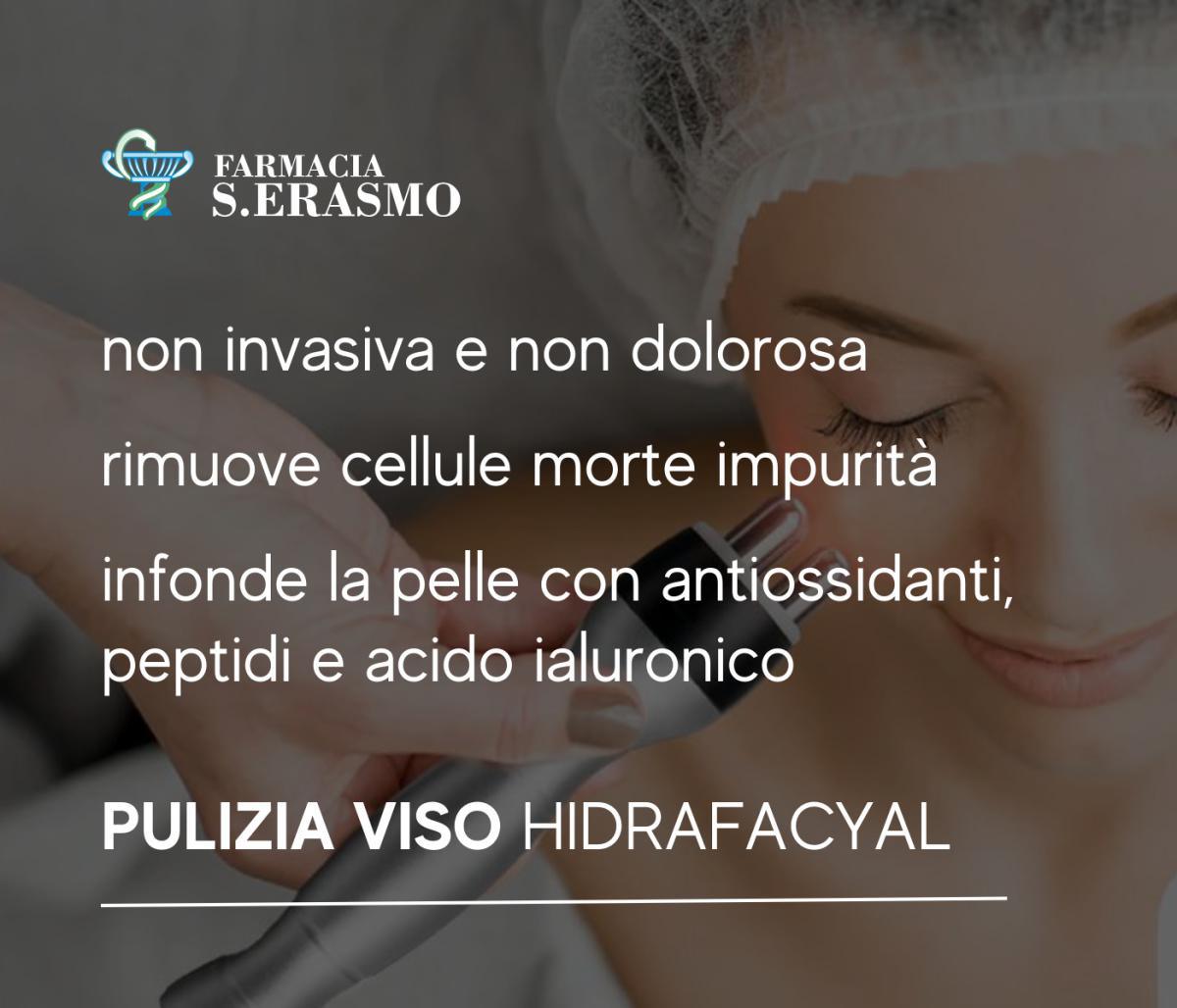 Pulizia viso non invasiva Hidrafacyal 