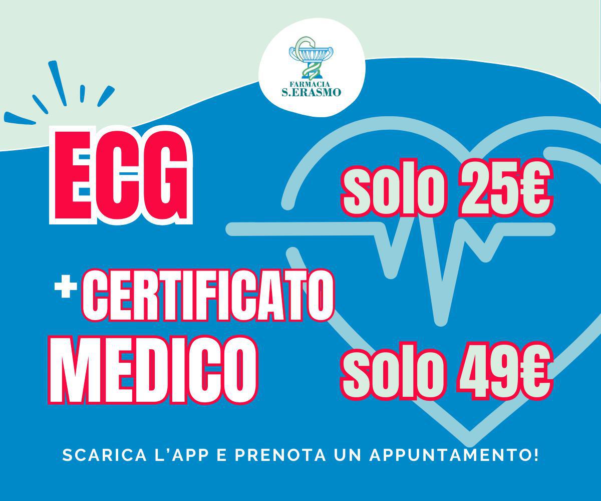 ECG e visita sportiva prezzi speciali