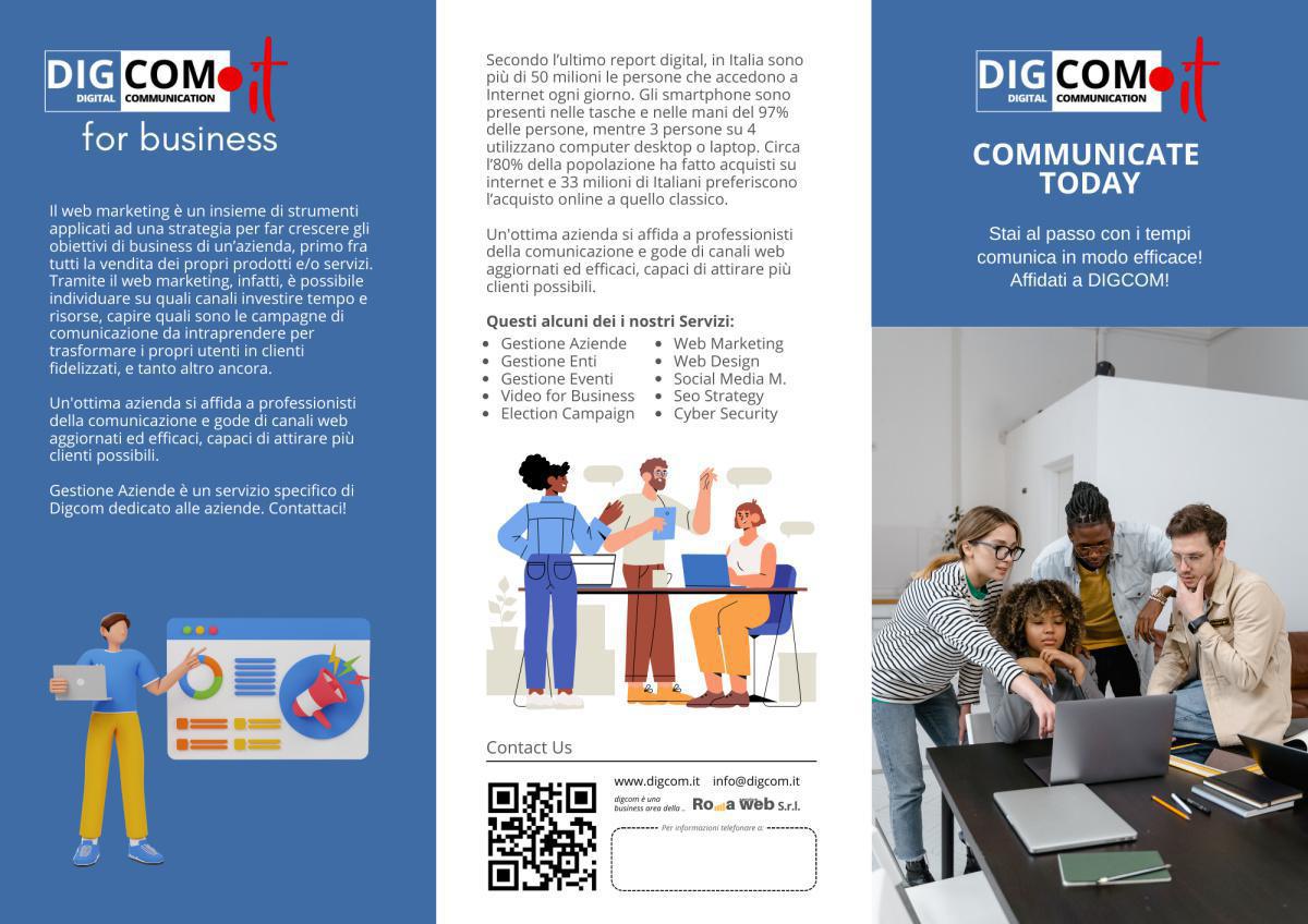 DIGCOM: Il Tuo Partner nella Trasformazione Digitale DIGCOM: Il Tuo Partner nella Trasformazione Digitale