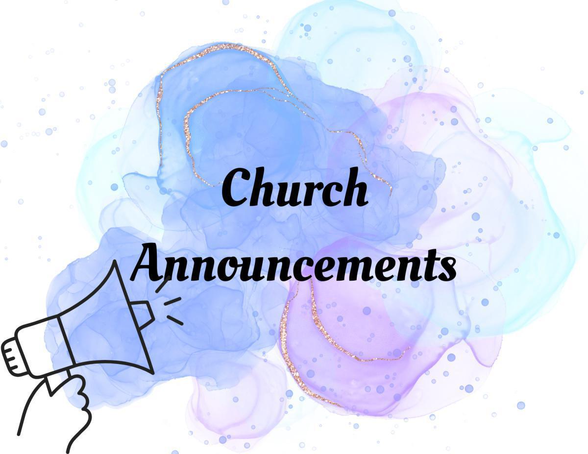 Church Announcements