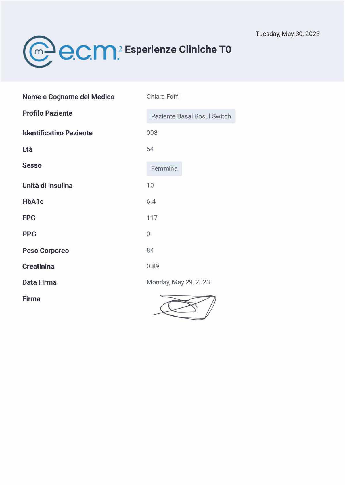 PAZ. 008 BASAL BOLUS SWITCH