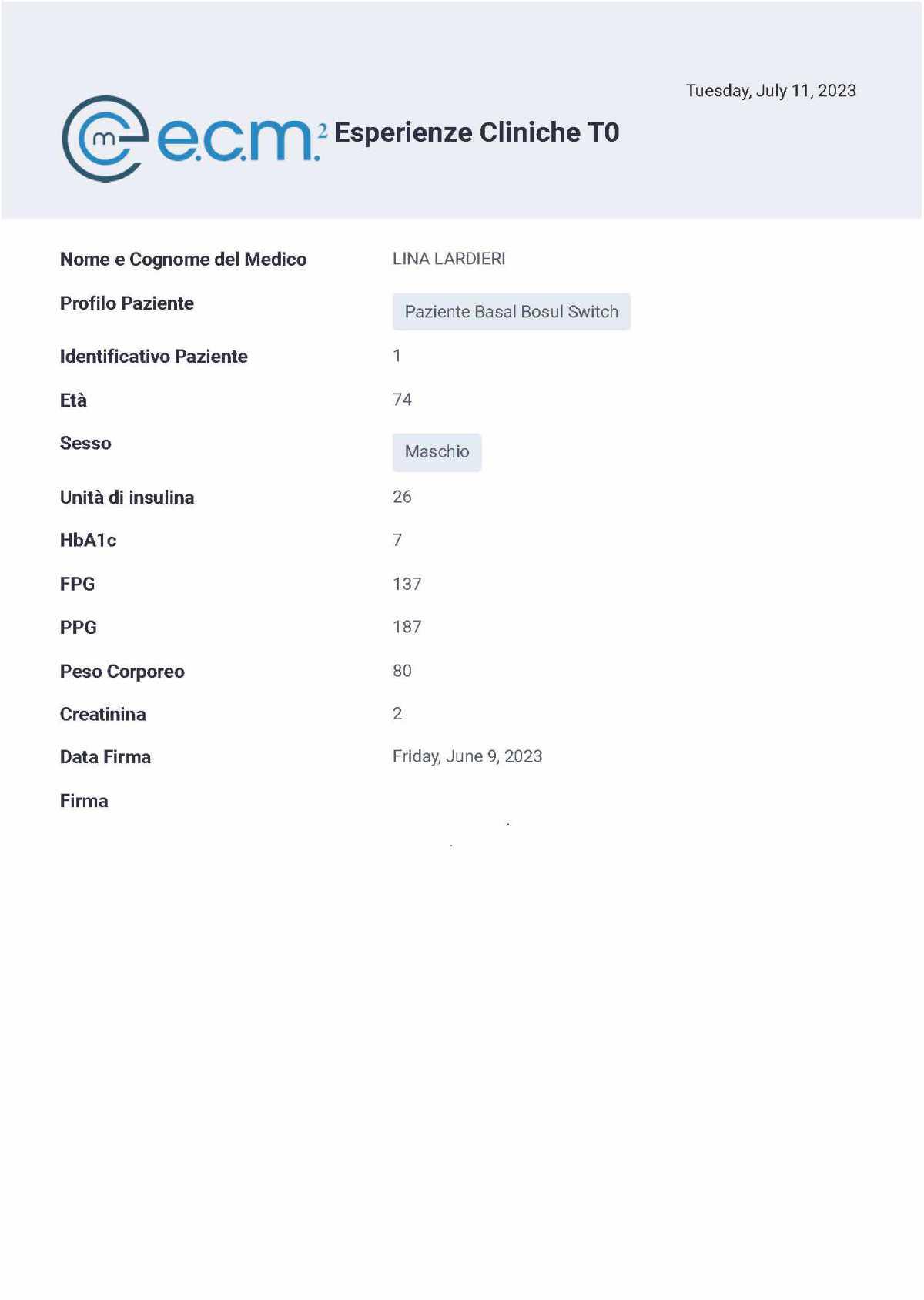 PAZ. 001 BASAL BOLUS SWITCH