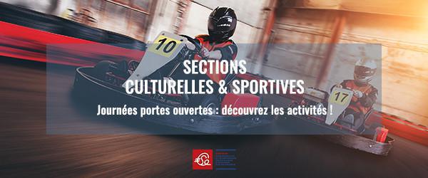 JPO SECTIONS CULTURELLES et SPORTIVES JPO SECTIONS CULTURELLES et SPORTIVES