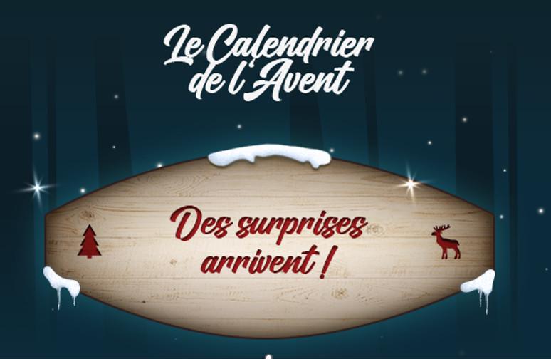 Le calendrier de l'avent