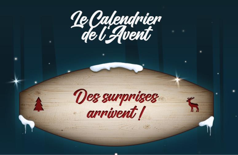 Le calendrier de l'avent Le calendrier de l'avent