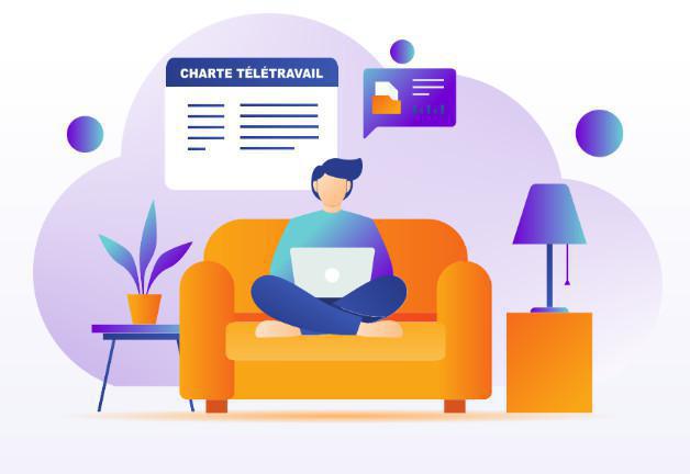 CHARTE RELATIVE AU TELETRAVAIL CHARTE RELATIVE AU TELETRAVAIL