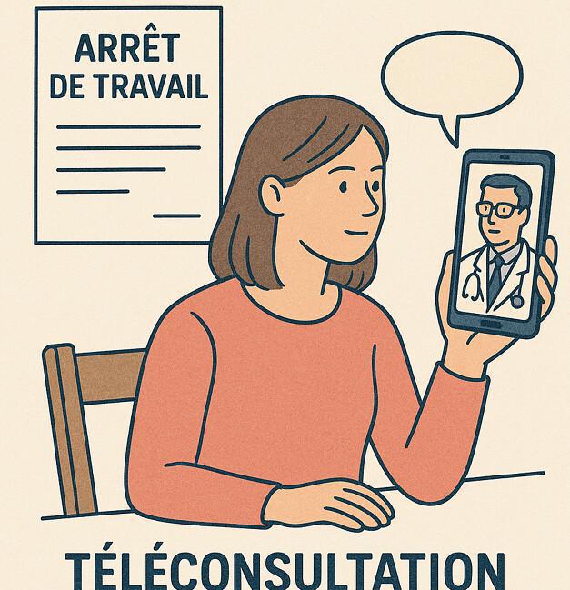 Téléconsultations : nouvelles règles concernant les arrêts maladie