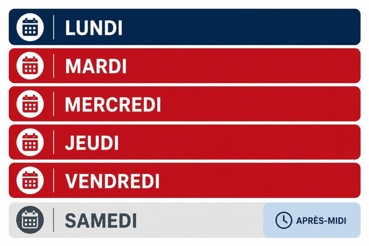 Horaires et télétravail 