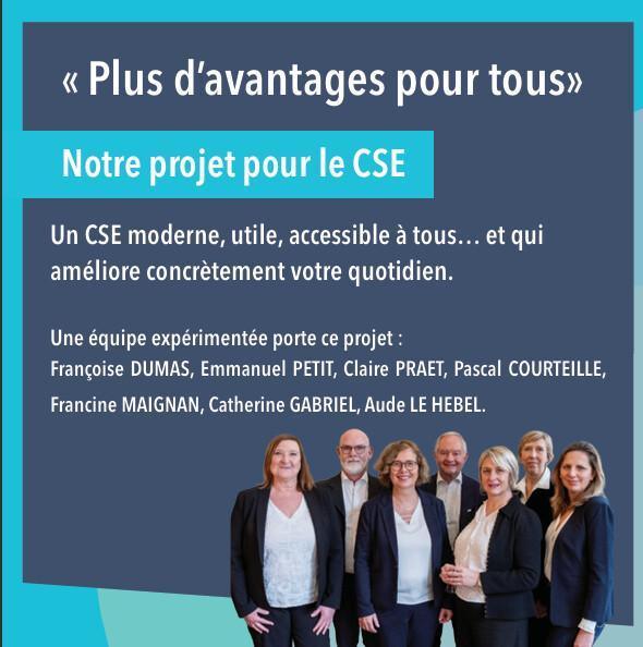 Notre projet pour le CSE
