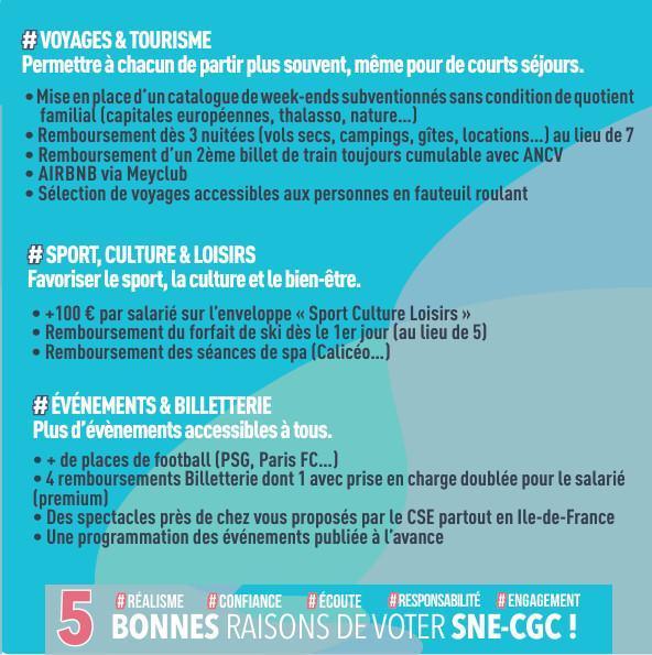 Notre projet pour le CSE