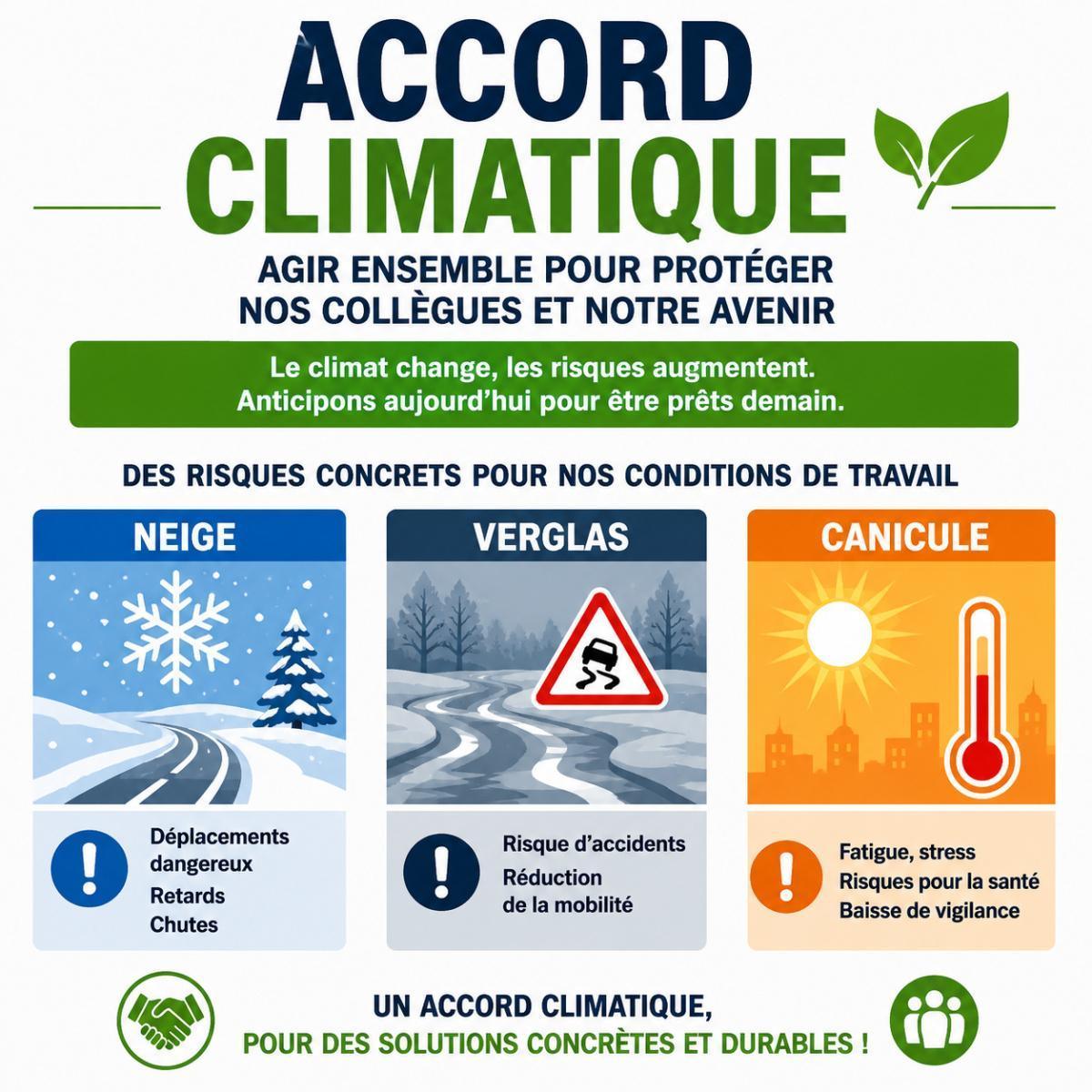RISQUES CLIMATIQUES : Et si la CEIDF se dotait d’un véritable accord d’entreprise ?
