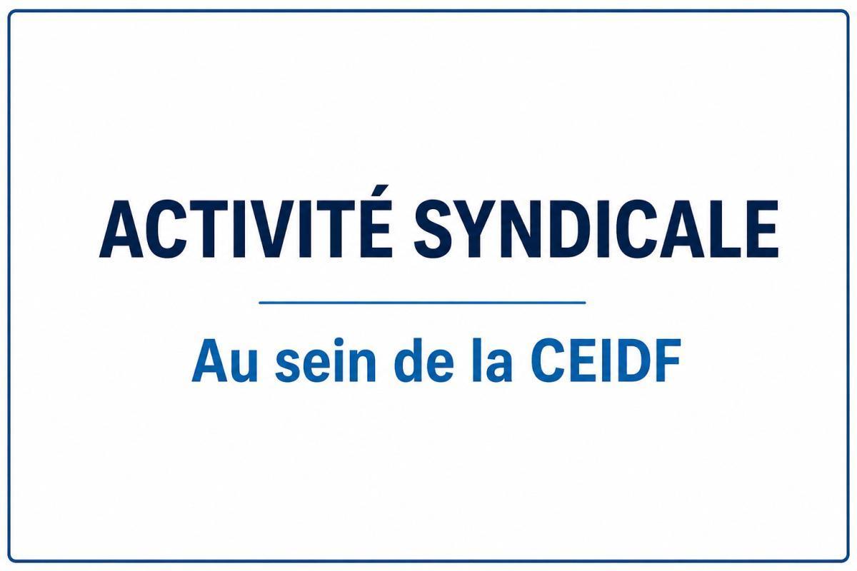 Activité syndicale