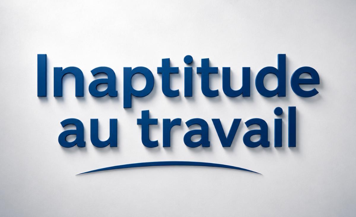 Inaptitude au travail