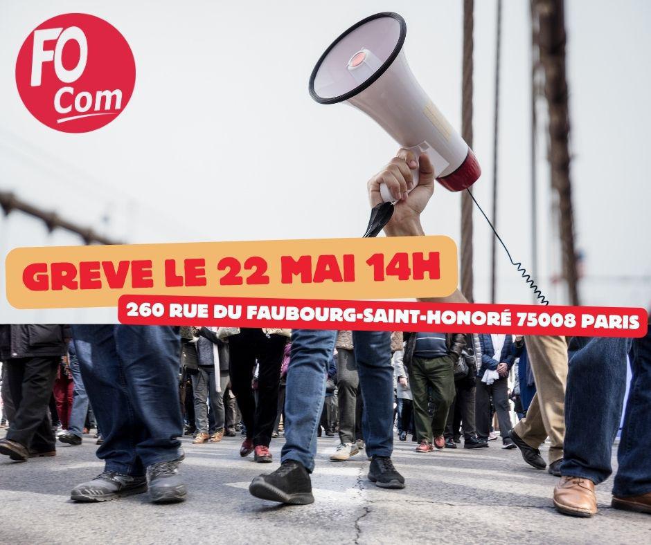 RASSEMBLEMENT LE 22 MAI