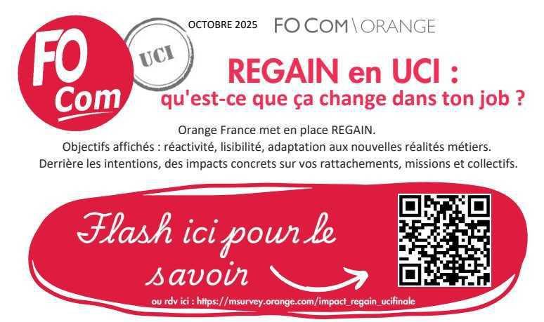 REGAIN en UCI : qu'est-ce que ça change dans ton job ? REGAIN en UCI : qu'est-ce que ça change dans ton job ?