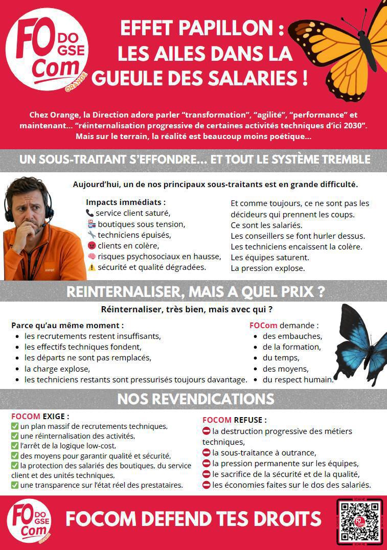 Effet papillon : les ailes dans la gueule des salariés !