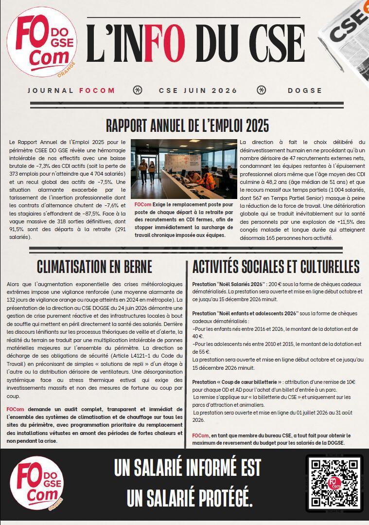 L'inFO du CSE JUIN L'inFO du CSE JUIN