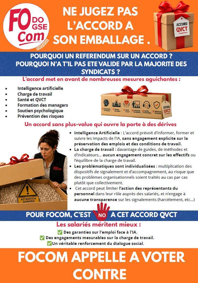 Ne jugez pas l'accord QVCT à son emballage ! Ne jugez pas l'accord QVCT à son emballage !