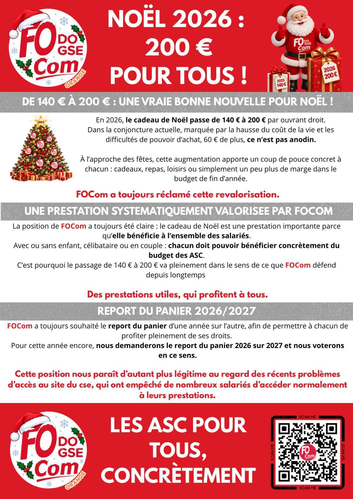 🎄 NOËL 2026 : 200 € POUR TOUS ! 🎄 NOËL 2026 : 200 € POUR TOUS !