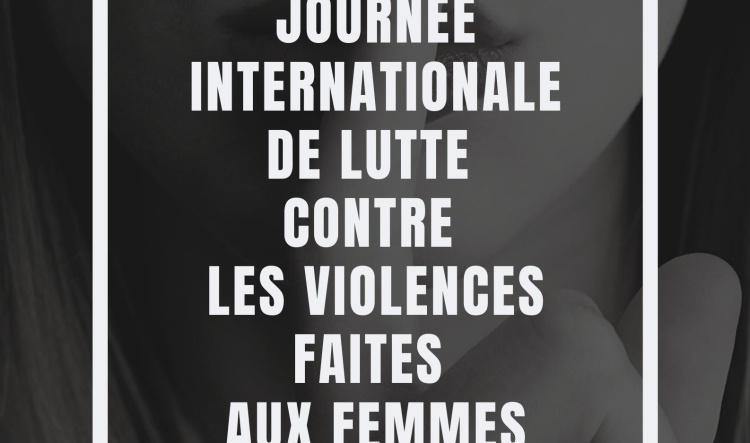 Journée internationale de la lutte contre les violences faites aux femmes