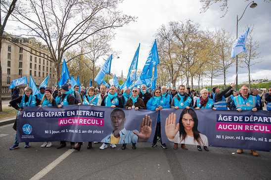 RÉFORME DES RETRAITES: COMMUNIQUÉ INTERSYNDICAL DU 6 AVRIL