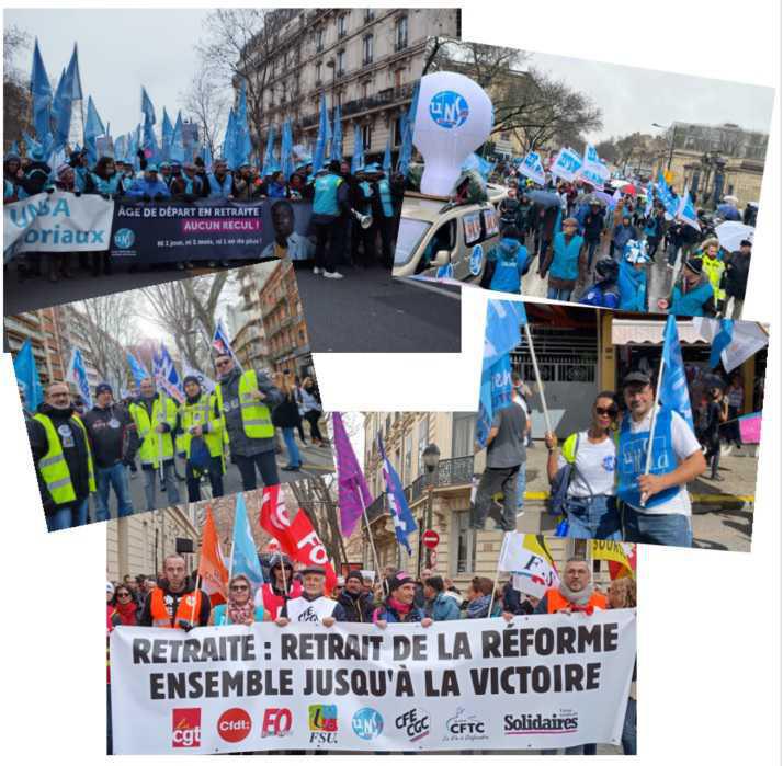 RÉFORME DES RETRAITES : LA MOBILISATION S’ACCENTUE !