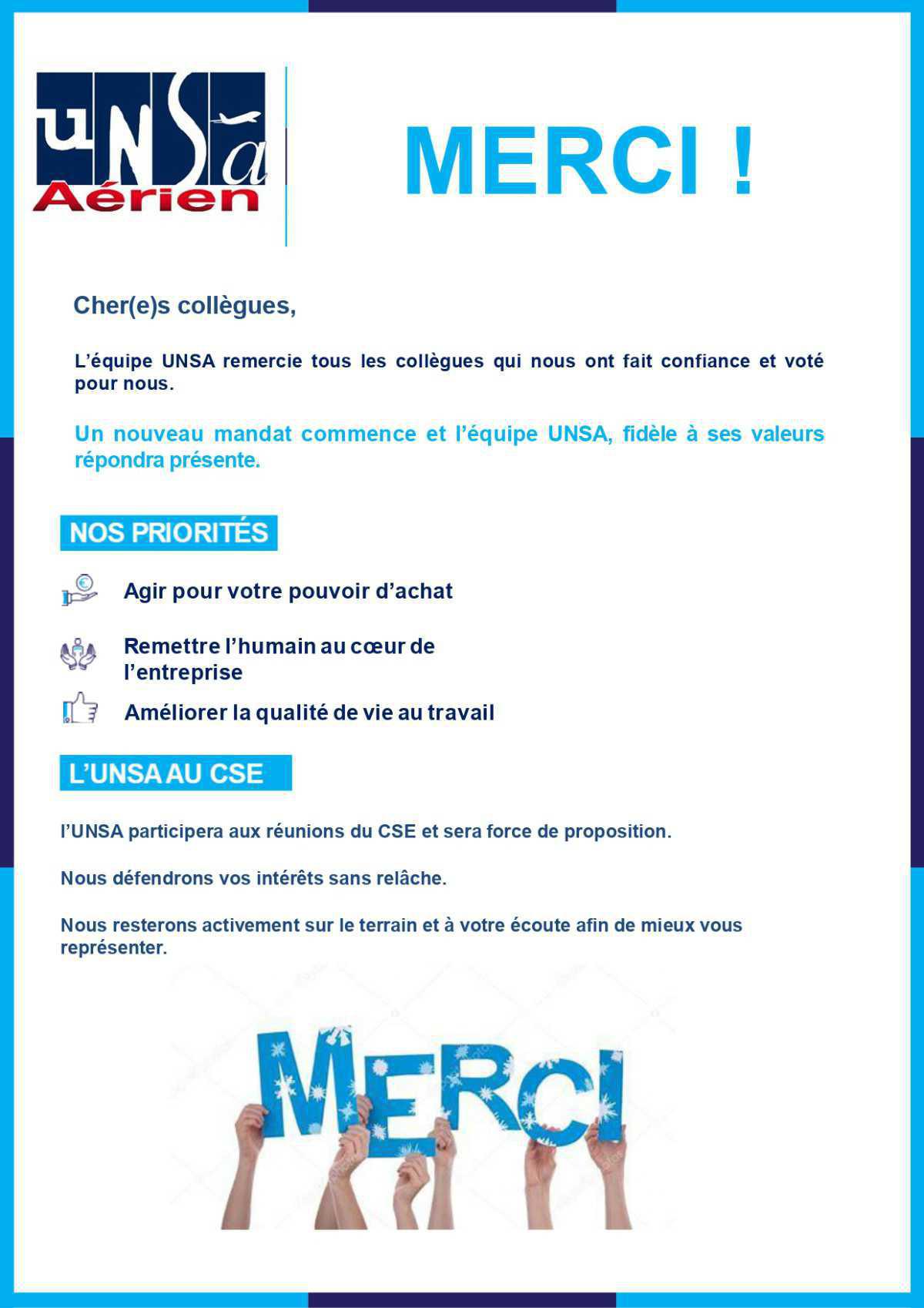 Merci !