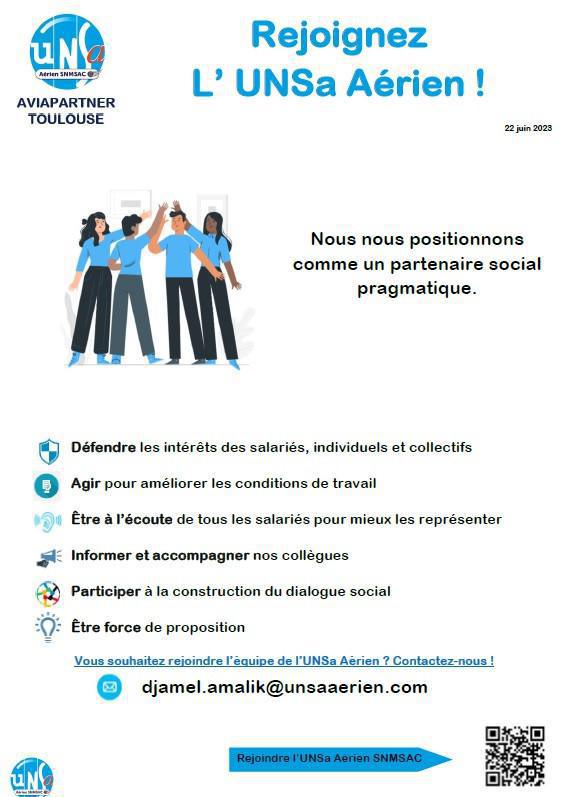 Rejoignez nous ! 📣