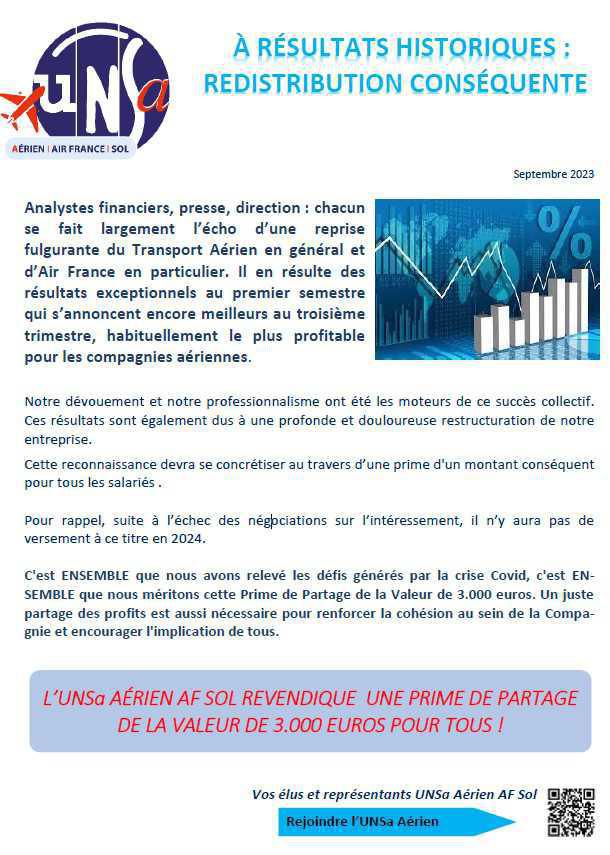 Prime de Partage de la valeur