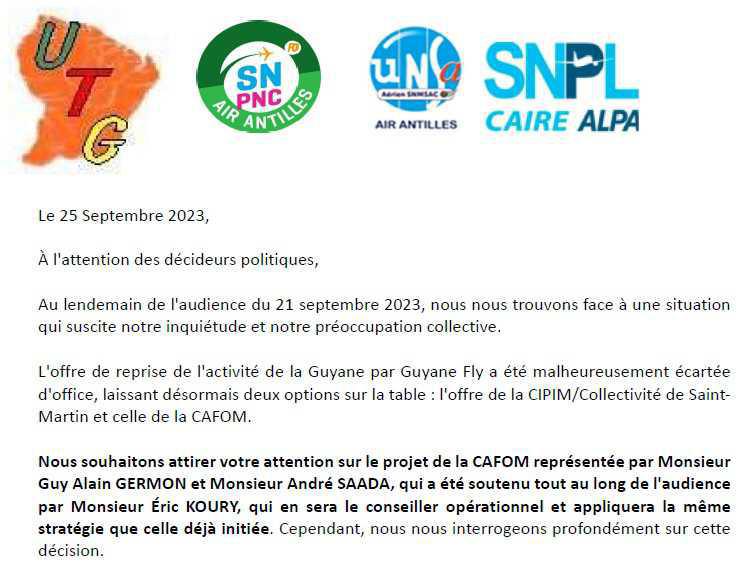 Situation collective très inquiétante
