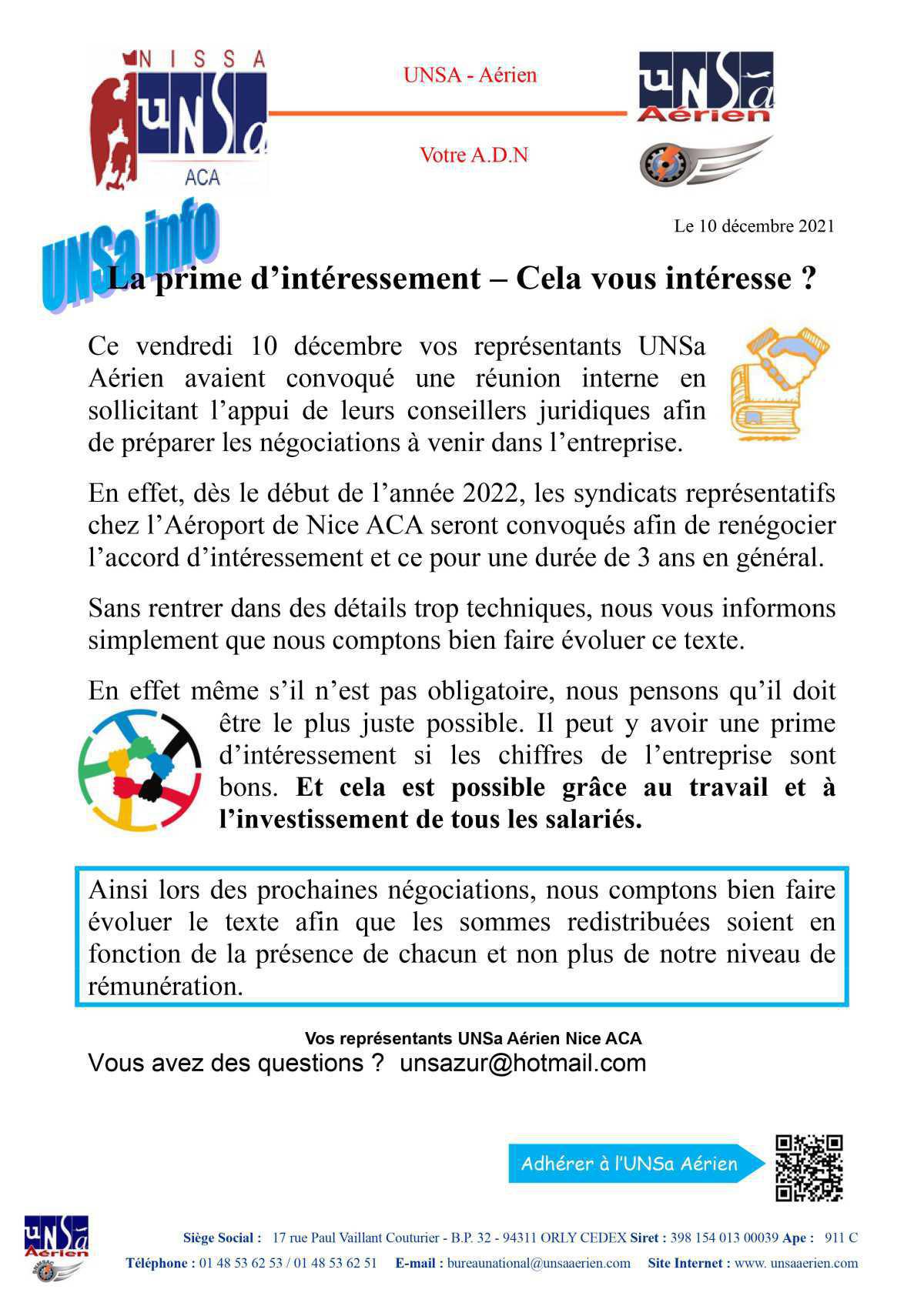 La prime d’intéressement – Cela vous intéresse ?